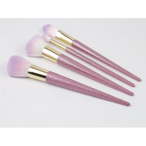 Ikhwalithi ephezulu ye-MOQ yangasese ye-logo makeup brush