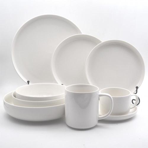 Nieuw bottendiner restaurant diner set, restaurantdiner set verkoop, Frans servies porselein