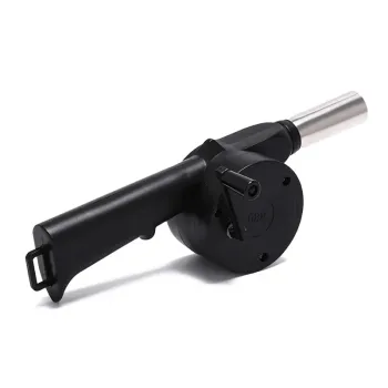 Hand Crank BBQ Fan Air Blower for Camping and Barbecue