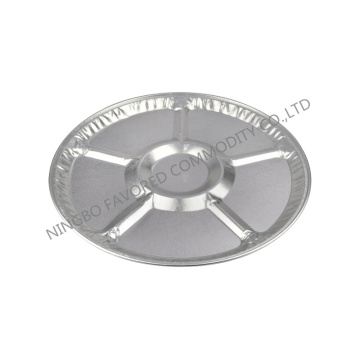 Recipiente de papel de aluminio bandeja lazy susan de 12 &quot;