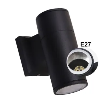 E27 Up and Down Aluminum Modern LED Wall Light