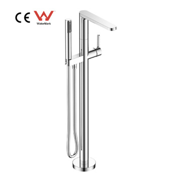 Capplus bath mixer floor-standing with shower