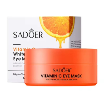Vegan Crystal Elastic Firming Eye Mask: Multi-Effect Cream for Moisturizing, Brightening & Repair