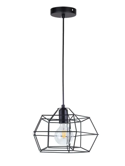 New popular bird cage iron wire pendant lamp