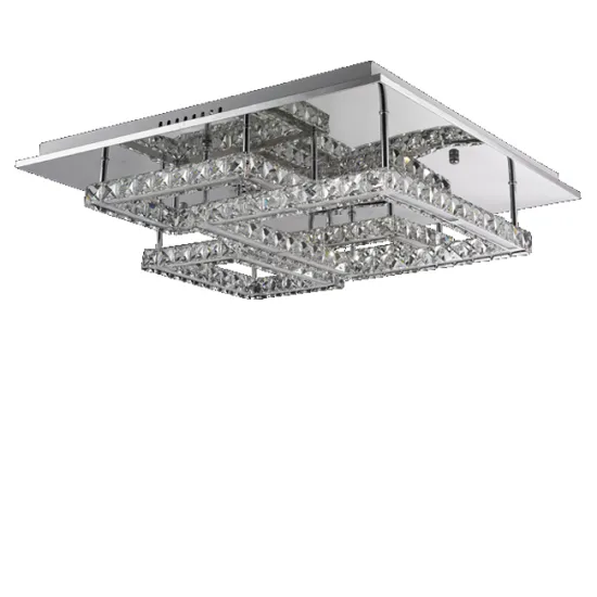fashion modern crystal light rectangular chandelier