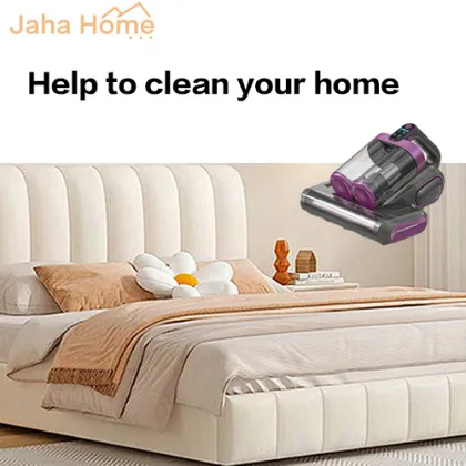 Roller brush type ultrasonic strong suction anti-mite vacuum cleaner