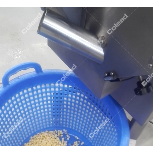 Commercial automatic cube cutting / potato dicing machine