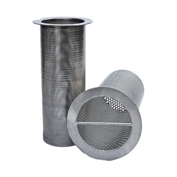 High Quality Stainless Steel Perforated Metal Pipe Punching Filter Mesh Element