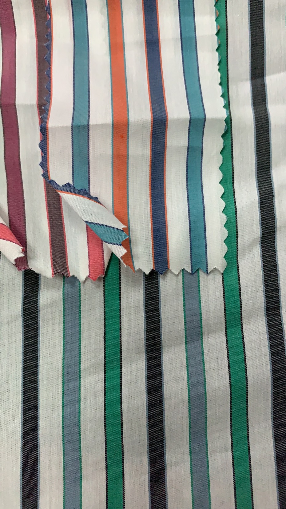 Yarn Dyed Checks Paper Like Fabric