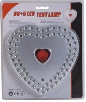 68 + 5 led 야영 빛