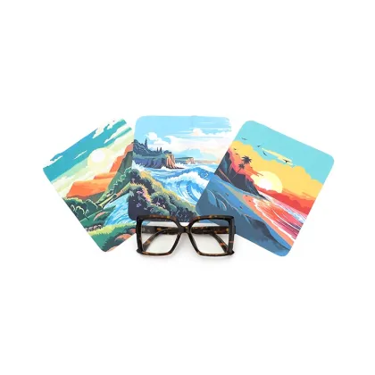 Monet Style Landscape Oil Painting Cleaning Cloth