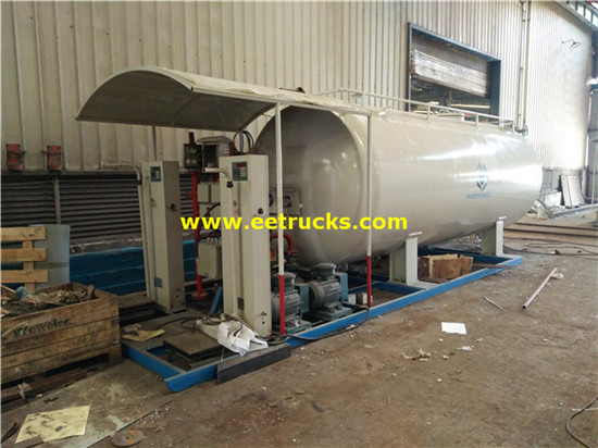 20000L 8ton LPG Skid-Kujaza Mimea ya Kujaza