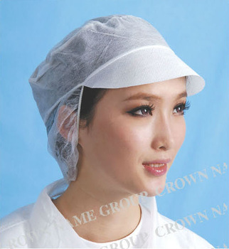 Nonwoven snood cap