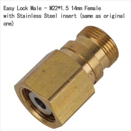 Quick Release Coupler Male Female Connector Adapter