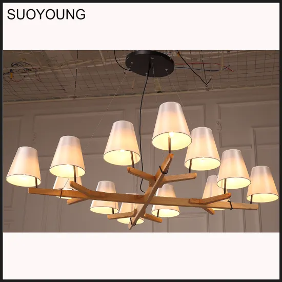 New Products Wooden Pendant Lamps Modern MD8107-12