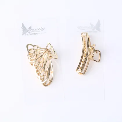 metal butterfly claw clip large hair claw clip