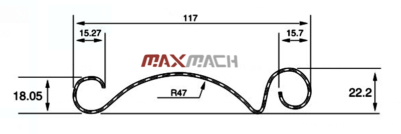 Water Gutter Profiles