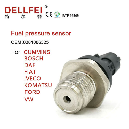 Fuel pressure sensor transducer 0281006325 For CUMMINS DAF