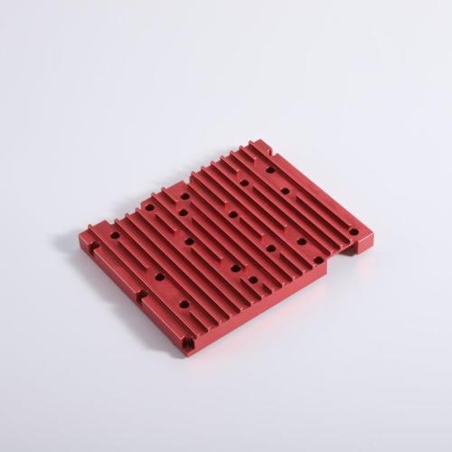 Precision CNC Turned Parts Custom red anodized cnc aluminium alloy part Supplier