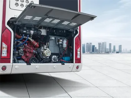 EV Bus Diesel Intercity Passenger City Bus King Long 12m Electric Bus