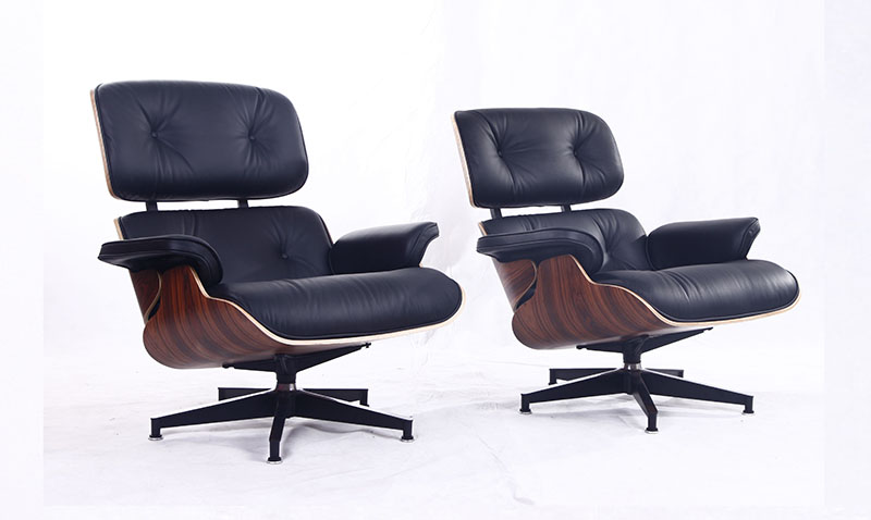 Two Version Of Eames Lounge Chair Replica