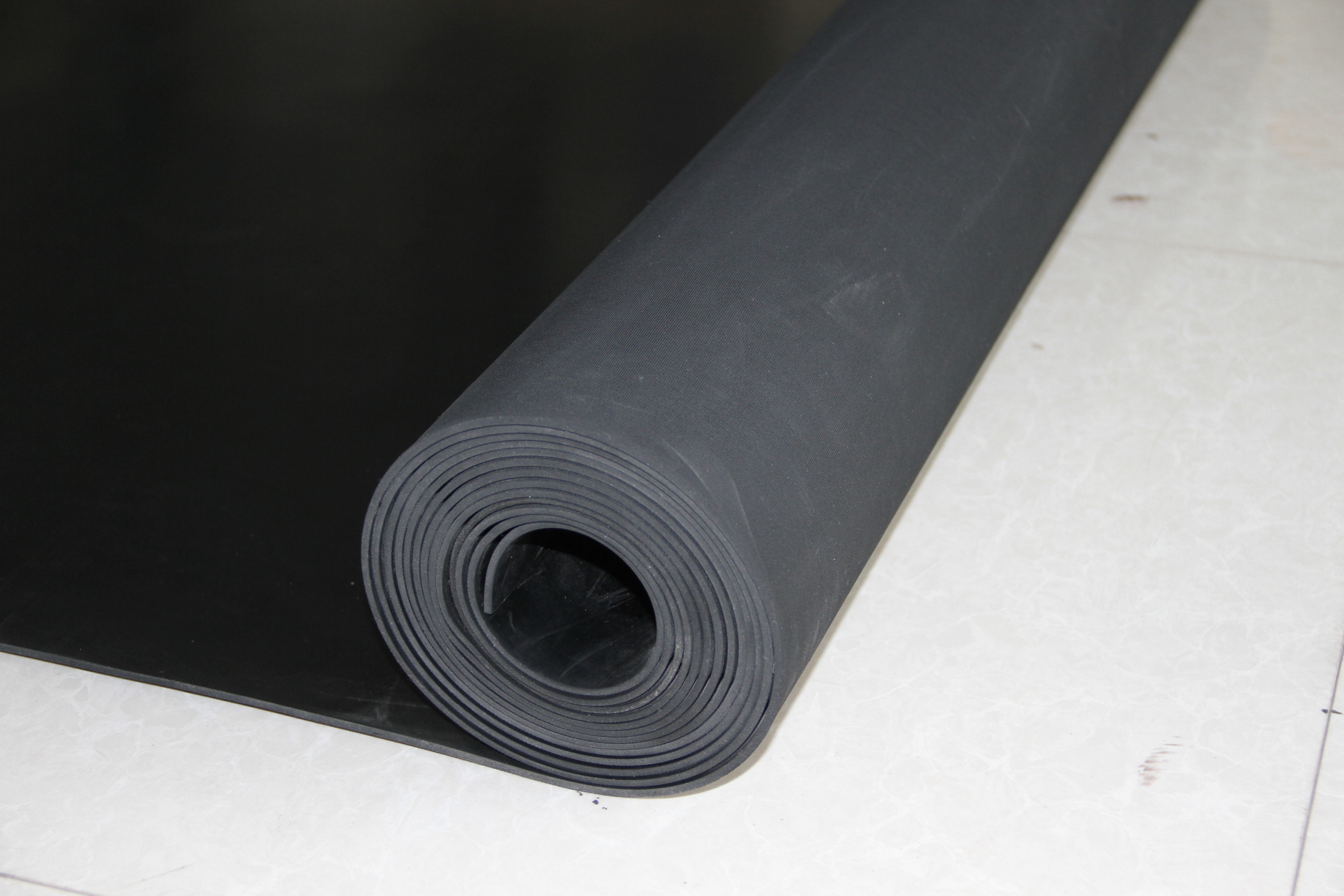 EPDM المطاط ورقة سوداء