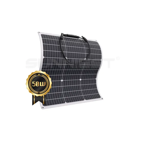 Small Mono Flexible Solar Panels for Marine, RV, Trailers, Boats, Cabins, Vans & Cars - Full Black ETFE Design