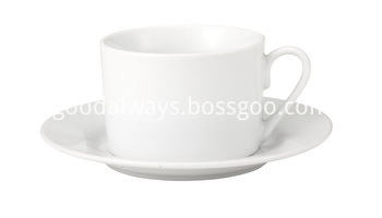 TEA CUP AND SAUCER 230CC