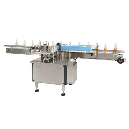 Round Bottle Adhesive Sticker Label Machine