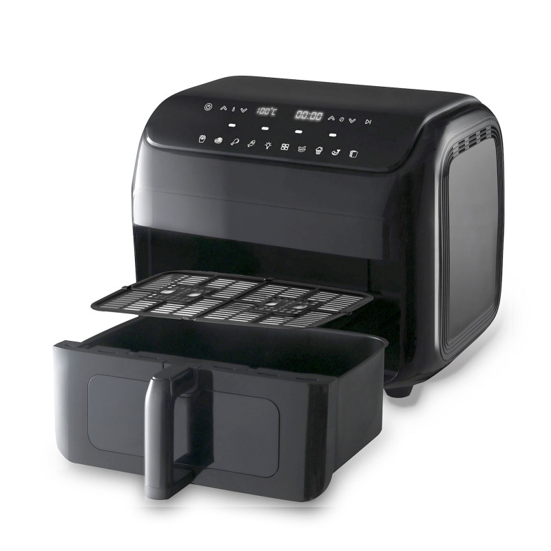 8-9L New Big Basket Big Pot Touch Screen Visual Drawer Air Fryer