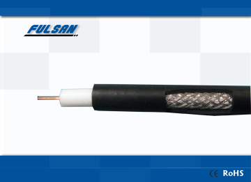 18AWG Copper Rg59 Siamese Coaxial Cable