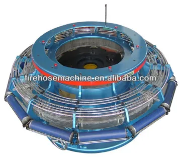 Electronic circular shuttle knitting machine