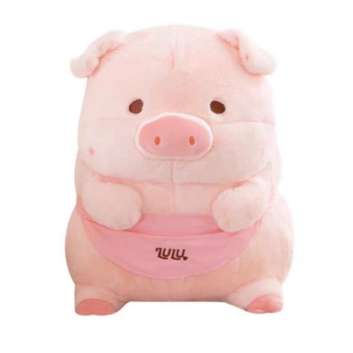 Chubby piggy plush doll