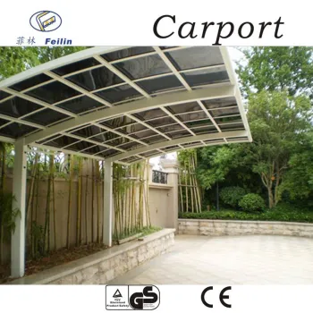foam wood blinds Aluminium carport