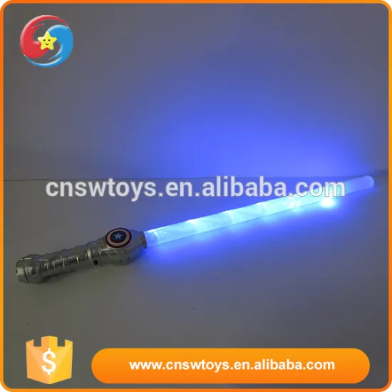 Funny plastic children toy direct factory price hot flashing sword