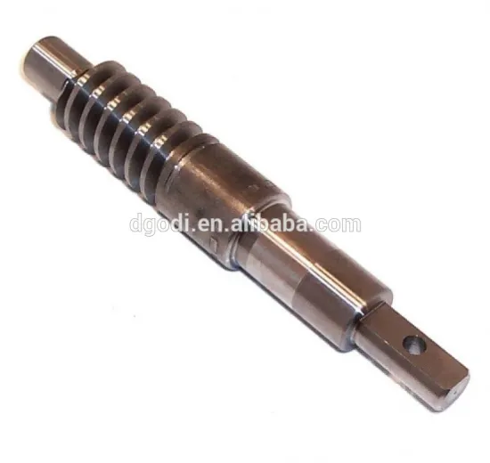 ome precise metal/steel/stainless steel worm gear wheel shaft