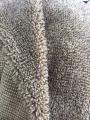 100% Polyester Melange Garnfarbe Sherpa Fleece