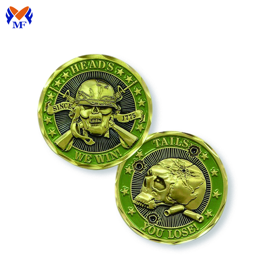 Brass metal dog pet coins for sale