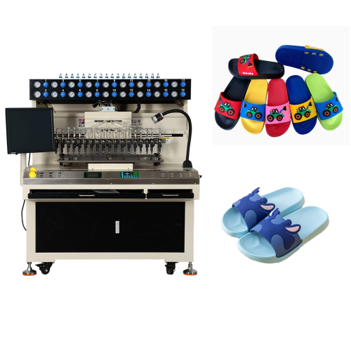 Máy làm đế giày PVC mềm