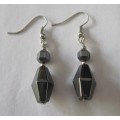 Hematite Earring