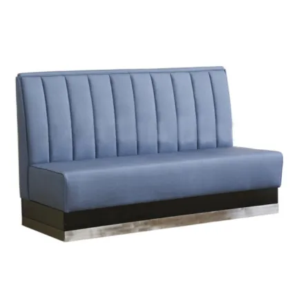 Mexican Restaurant with Tufted Leather Booth Seating