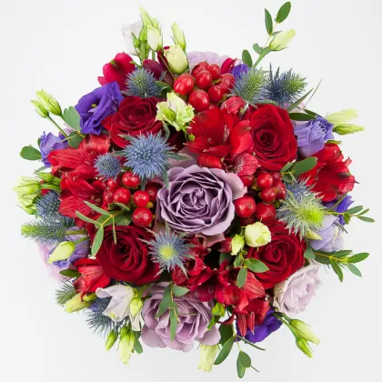 Custom Gray Flower Empty Gift Box