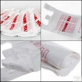 High Density Disposable Polyethylene Plastic Frosted Packaging Shopping Produce Carry Food Grocery Shopping Bag