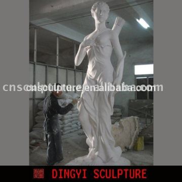 beautiful lady sculpture