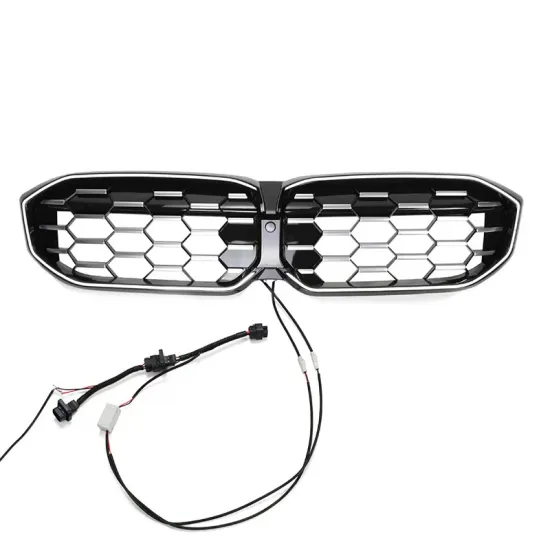 BMW G20/G28 3 Series Semi Silver Starry LED Illuminated Grille Modification