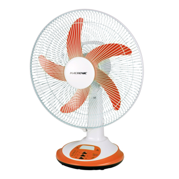 16 Inch Battery Portable Rechargeable DC/AC Fan With LED Light