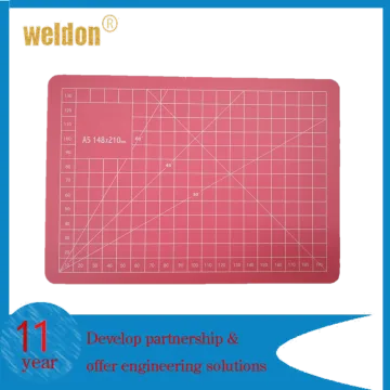 WELDON 12*18 inch pink self healing cutting mats