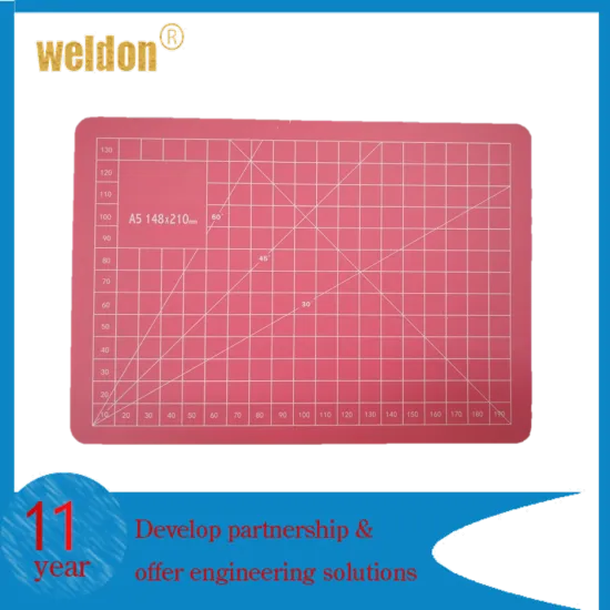 WELDON 12*18 inch pink self healing cutting mats
