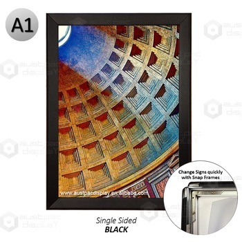 High Quality Black Square Snap Frame - A1