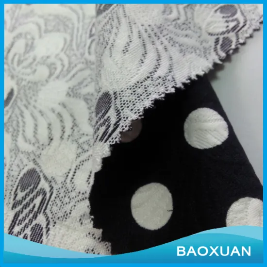 China supplier 100%polyester 75D jacquard printing fabric for garment